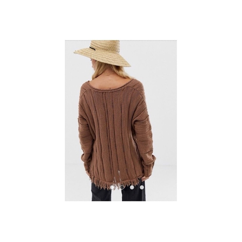 Free People Ocean Drive Pullover sweater size medium - Picture 2 of 7